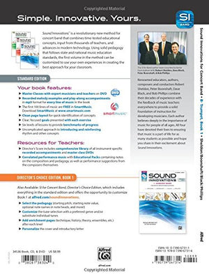 Sound Innovations for Concert Band, Bk 1: A Revolutionary Method for Beginning Musicians (Bflat Trumpet) (Book & Online Media),New