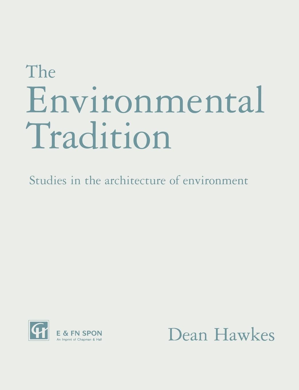 The Environmental Tradition,Used