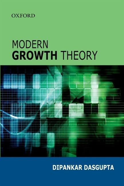 Modern Growth Theory,Used