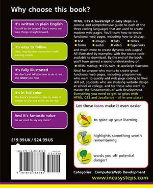 HTML, CSS & JavaScript in easy steps,Used