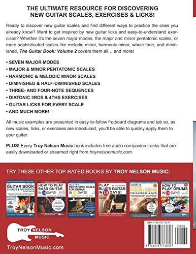 The Guitar Book: Volume 2: The Ultimate Resource for Discovering New Guitar Scales, Exercises, and Licks!,Used