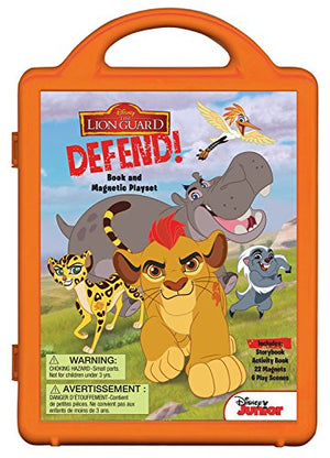The Lion Guard Lion Guard, Defend!: Book and Magnetic Playset,Used