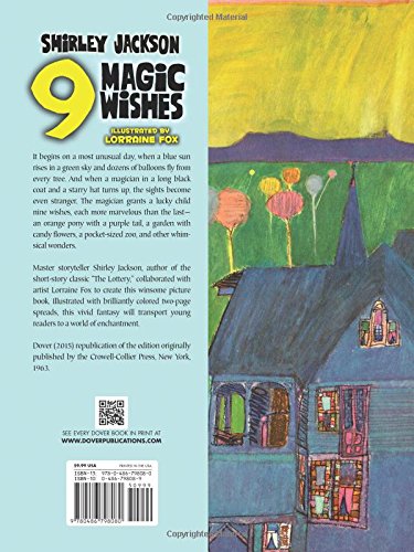 Nine Magic Wishes (Dover Children's Classics),Used