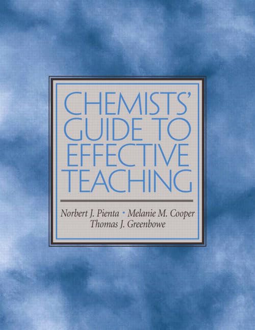 Chemists' Guide To Effective Teaching