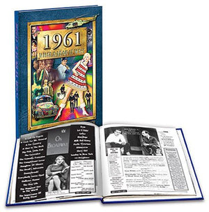 1961 What a Year It Was! 60th Coffee Table Book,Used