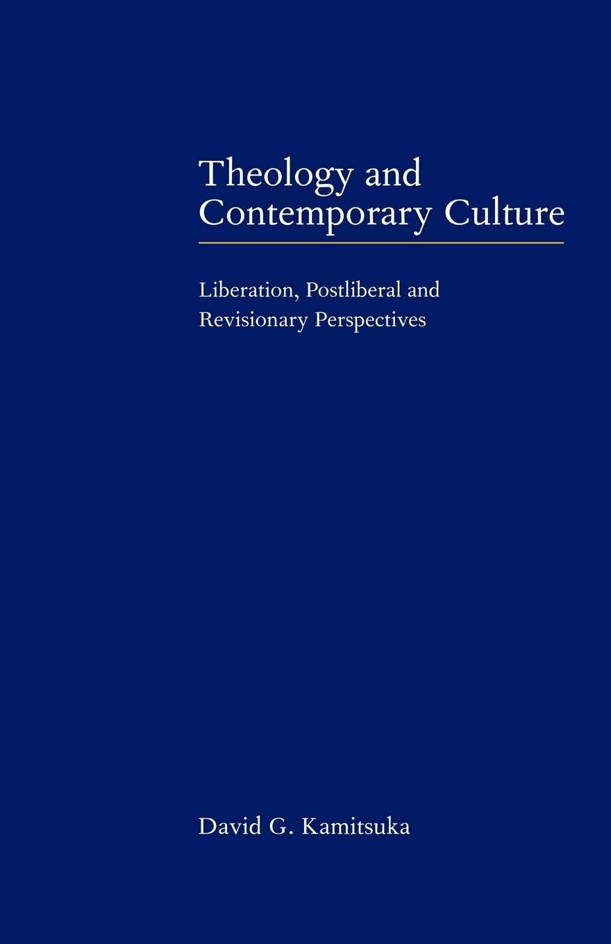 Theology and Contemporary Culture: Liberation, Postliberal and Revisionary Perspectives,Used
