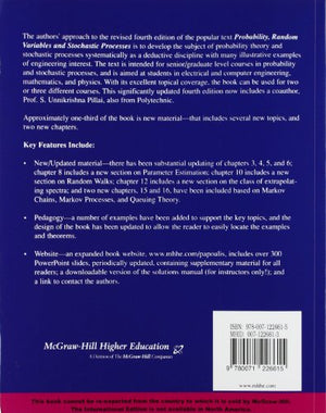 Probability, Random Variables and Stochastic Processes with Errata Sheet (Int'l Ed),Used