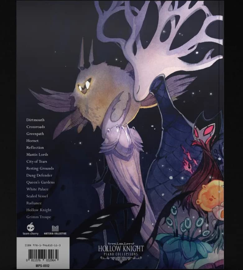 Materia Editions Hollow Knight Piano Collections - Sheet Music [Perfect Paperback] by Christopher Larkin & David Peacock