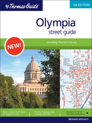 The Thomas Guide Olympia, Washington Street Guide,Used