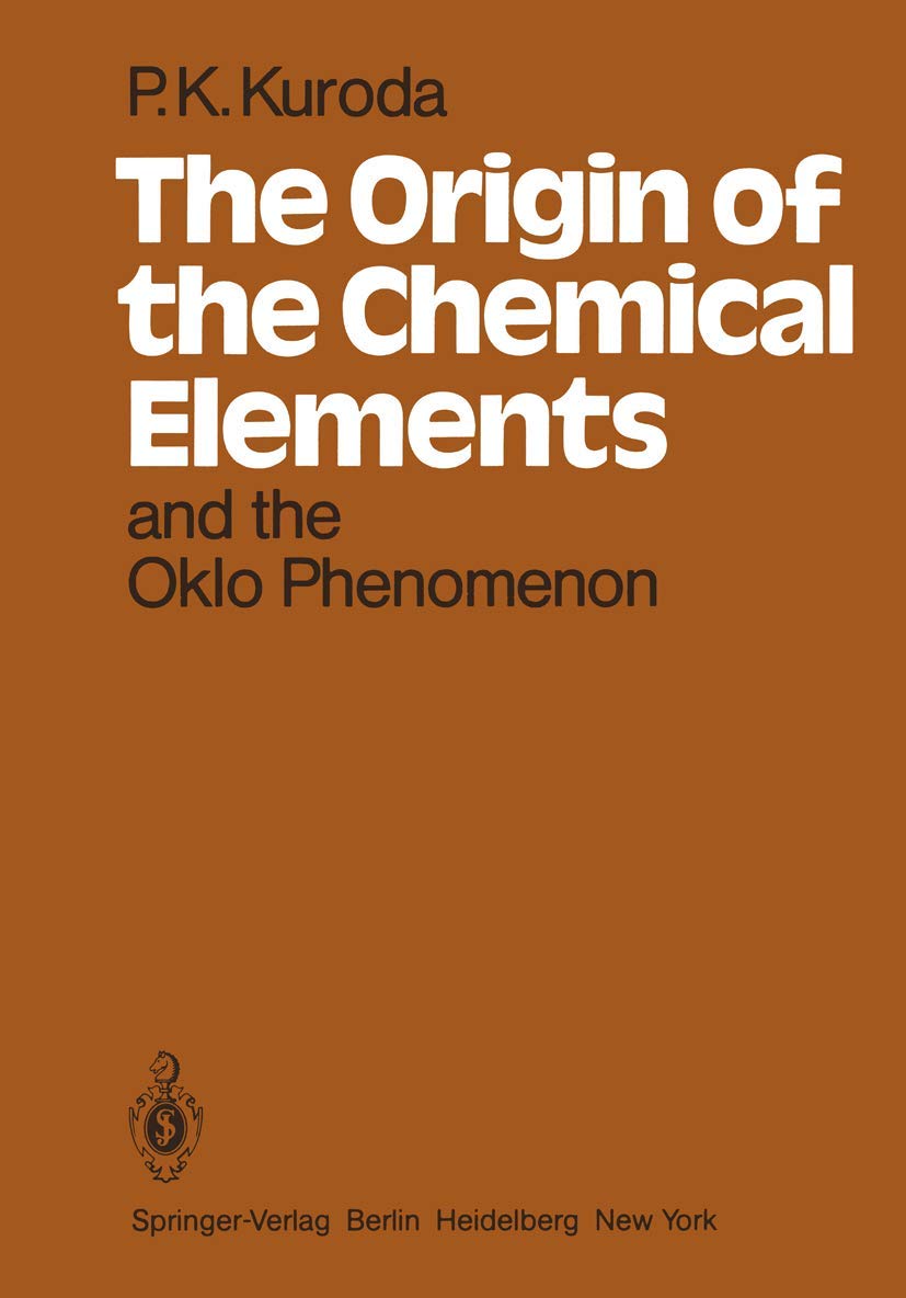 The Origin of the Chemical Elements and the Oklo Phenomenon,Used