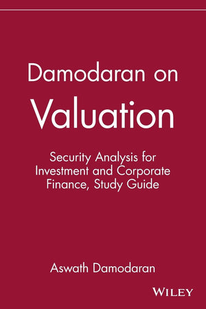Damodaran on Valuation, Study Guide: Security Analysis for Investment and Corporate Finance,Used