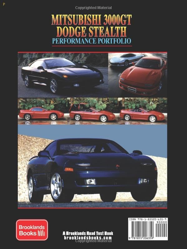 Mitsubishi 3000GT Dodge Stealth Performance Portfolio 19901999,New