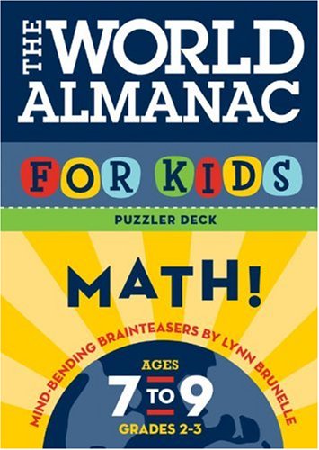 The World Almanac for Kids Puzzler Deck: Math,Used