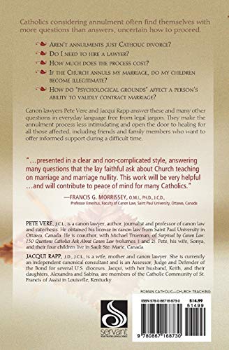 Annulment: 100 Questions and Answers for Catholics,New