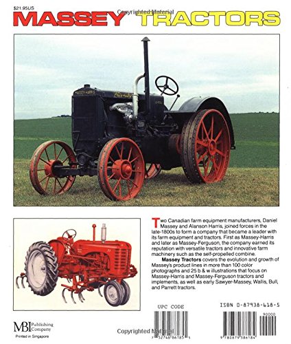 Massey Tractors (Motorbooks International Farm Tractor Color History),Used