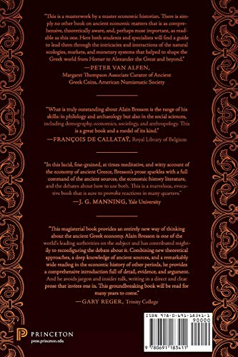The Making of the Ancient Greek Economy: Institutions, Markets, and Growth in the CityStates,Used