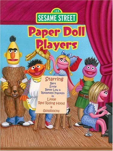 Sesame Street Paper Doll Players,New