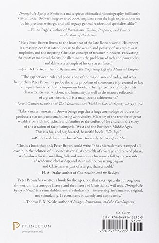 Through The Eye Of A Needle: Wealth, The Fall Of Rome, And The Making Of Christianity In The West, 350550 Ad,Used