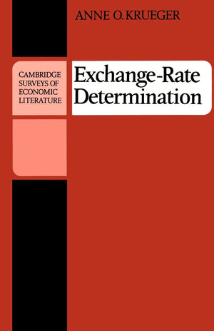 Exchangerate Determination (Cambridge Surveys Of Economic Literature),Used