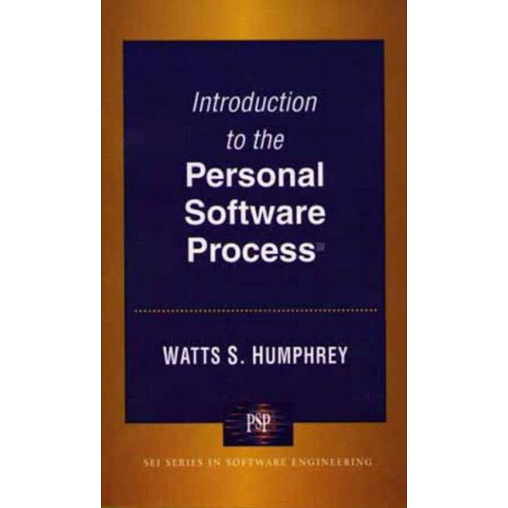 Introduction to the Personal Software Process,Used