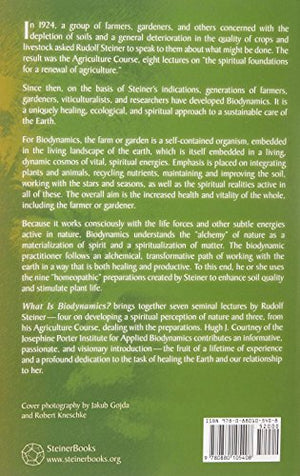 What Is Biodynamics?: A Way to Heal and Revitalize the Earth,Used