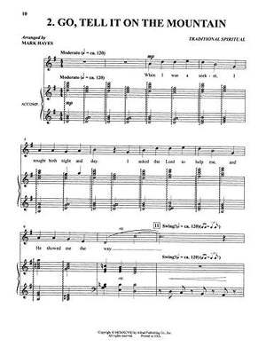 The Mark Hayes Vocal Solo Collection  10 Spirituals For Solo Voice: For Concerts, Contests, Recitals, And Worship (Medium High,Used