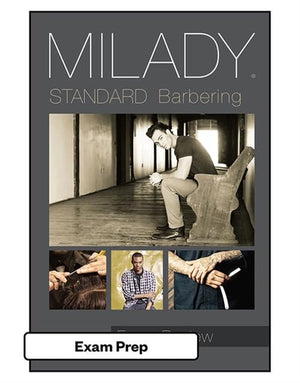 Exam Review for Milady Standard Barbering,Used