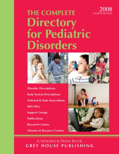 Complete Directory for Pediatric Disorders 2008 (COMPLETE DIRECTORY OF PEDIATRIC DISORDERS),Used