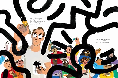 Drawing On Walls: A Story Of Keith Haring,Used