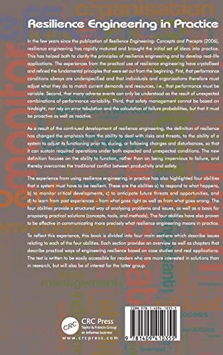 Resilience Engineering in Practice (Ashgate Studies in Resilience Engineering),Used