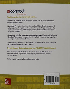 Essentials Of Business Law,New