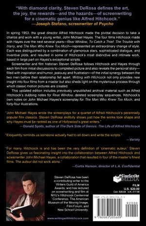 Writing With Hitchcock: The Collaboration Of Alfred Hitchcock And John Michael Hayes-used
