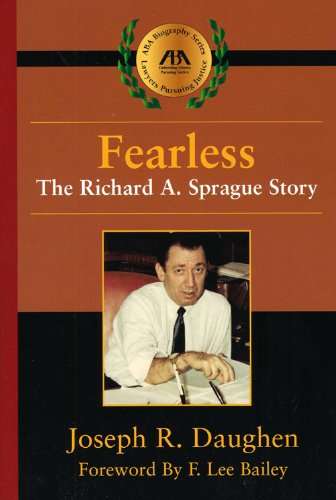 Fearless: The Richard A. Sprague Story,Used