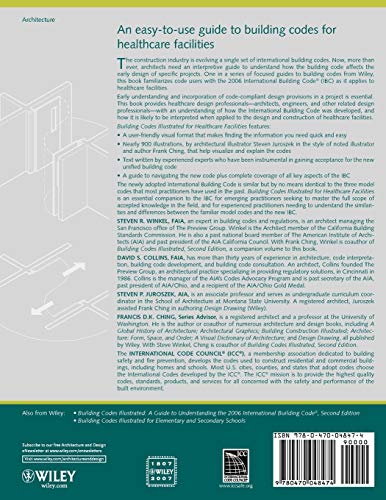 Building Codes Illustrated For Healthcare Facilities: A Guide To Understanding The 2006 International Building Code