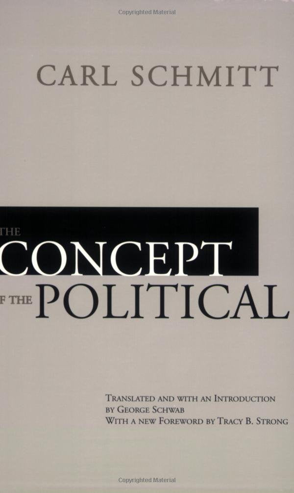 The Concept of the Political,Used