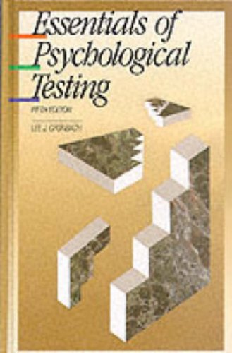 Essentials of Psychological Testing,Used