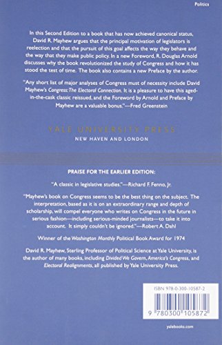 Congress: The Electoral Connection