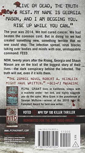 Feed (Newsflesh, Book 1),Used