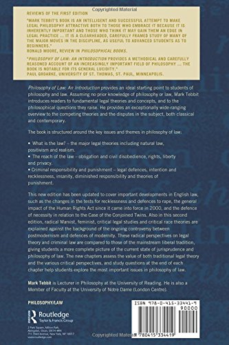 Philosophy of Law: An Introduction,Used