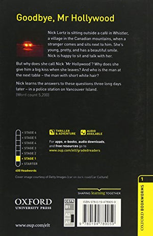 Oxford Bookworms Library: Goodbye, Mr. Hollywood: Level 1: 400Word Vocabularygoodbye, Mr. Hollywood,Used