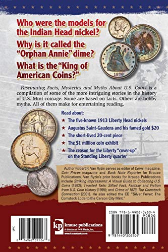Fascinating Facts, Mysteries and Myths About U.S. Coins,Used