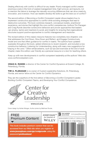 Becoming a Conflict Competent Leader: How You and Your Organization Can Manage Conflict Effectively,New