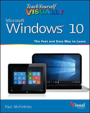 Teach Yourself VISUALLY Windows 10 (Teach Yourself VISUALLY (Tech)),Used