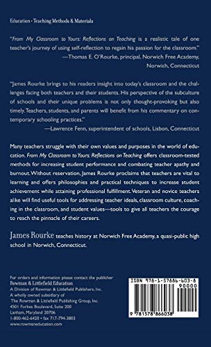 From My Classroom to Yours: Reflections on Teaching,Used