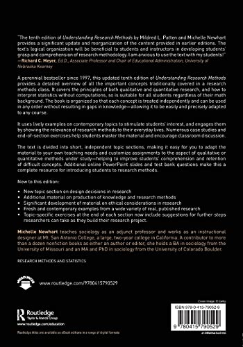 Understanding Research Methods,New