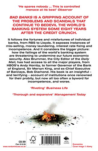 Bad Banks: Greed, Incompetence and the Next Global Crisis,Used