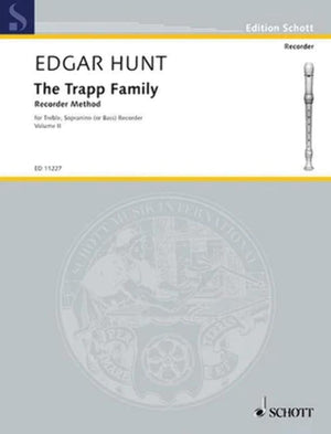 The Trapp Family Recorder  Volume 2: for Treble, Sopranino or Bass Recorder,Used