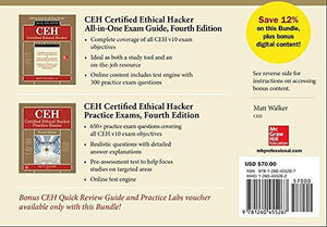 CEH Certified Ethical Hacker Bundle, Fourth Edition,Used