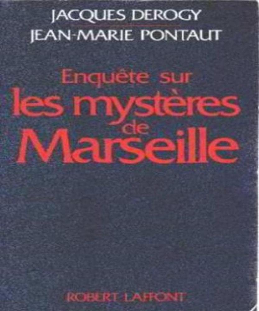 Enqute sur les mystres de Marseille,Used