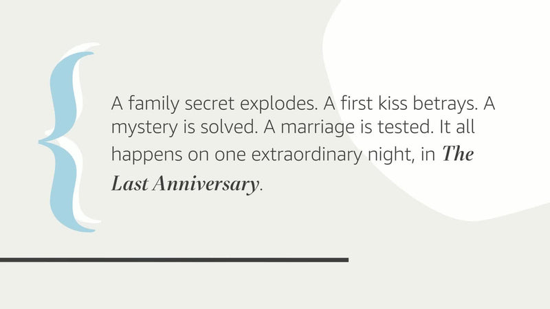 The Last Anniversary: A Novel,Used